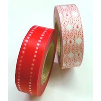 マスキングテープ　ｍｔ　MT02D013　かすり×本豆　2コセット