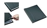 Electronics : Rexel Soft Touch display book with 36 pockets and black smooth cover, EACH