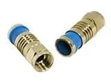 Cables To Go Compression F-type Connector with O-Ring for RG6 - Network Connector - F-connector