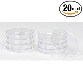 Dish, Petri; Sterile; Disposable; Open/Close with one hand; 100 x 15mm; Raised edge around top