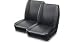 Bestop 29225-15 Black Denim Front Seat Cover