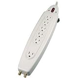 6-Outlet Surge Suppressor with Coax Protection