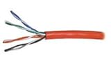 CAT5e UTP Stranded 8 Core (4 Pair) Cable, Red, 305m