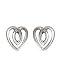Tiny Celtic Heart Post Earrings