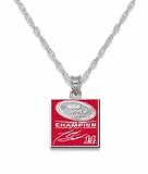 Tony Stewart 2011 NASCAR Sprint Cup Champion Enamel Pendant on an 18 Chain - Sterling Silver Jewelry