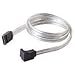 Belkin Serial ATA 2.0 7-pin Cable - Clear 0.9m