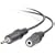 12FT 3.5MM Stereo Audio Extension M/f Black Value