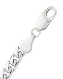 14k White Gold 30 Inch X 5.6 mm Cuban Link Necklace