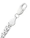 Jewelry : 14k White Gold 30 Inch X 5.6 mm Cuban Link Necklace