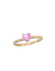 10K Gold Childrens October Birthstone Ring(size 3 1/2)