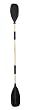 81" (205 cm) Two Piece Kayak Paddle- Black