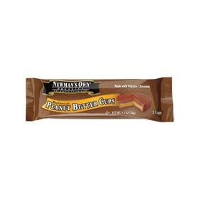 Newman'S Own Organics Organic Milk Choc Pbutter Cups ( 24x1.2 OZ)