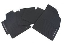 Genuine Toyota Accessories PT908-48H00-02 Front and Rear All-Weather Floor Mat - (Black), Set of 4