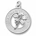 Cayman Islands Charm in Sterling Silver Cayman Islands Charm in Sterling Silver
