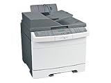 Lexmark X543dn - Multifunction ( printer / copier / scanner ) - color - laser - copying (up to): 21 ppm (mono) / 21 ppm (color) - printing (up to): 21 ppm (mono) / 21 ppm (color) - 250 sheets - Hi-Speed USB, 10/100 Base-TX - X543DN MFP DUPLX CLR 25/25PPM 1200X600DPI