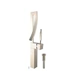Kraus C-KCV-135-1200SN White Tulip Millennium Faucet