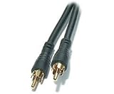 STEREN 206-000 6' RCA TO RCA PLUG COAXIAL RG59 CABLE