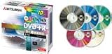 三菱化学メディア DVD+R 4.7GB PCデータ用 8倍速対応 10枚ジュエルケース入り カラーミックス DTR47HM10