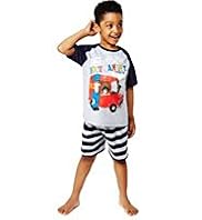 Raglan Sleeve Postman Pat Short Pyjamas