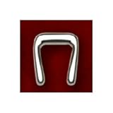 12g Stainless Steel Septum Retainer