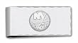 New York Islanders 5/8 Sterling Silver Logo on Nickel Plated Money Clip