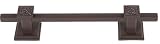 Atlas Homewares 259-O 6-Inch Craftsman Corner California Craftsman Pull, Aged Bronze