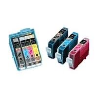 Canon BC 34e - Printhead with ink tank(s) - 1 x black, yellow, cyan, magenta - 340 pages by Canon