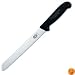 R H. Forschner by Victorinox 8-Inch Bread Knife Wavy Edge, Black Fibrox Handle