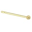 Solid 14KT Yellow Gold BALL Nose Stud Ring