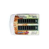 Transcend DIMM DDR 2048.0 MB Dual Channel Kit Speichererweiterung 2048 MB DDR333 184 Pin C Preisvergleich