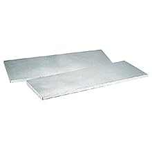 Eagle 1915 Galvanized Steel Cabinet Shelf for 15, 30 and 45 gallon Cabinet, 350 lbs Holding Capacity, 1-1/2"Height, 40"Width, 15"Depth, Steel