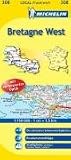  : Bretagne West 1 : 150 000: Localkarte  (Michelin-Karten)
