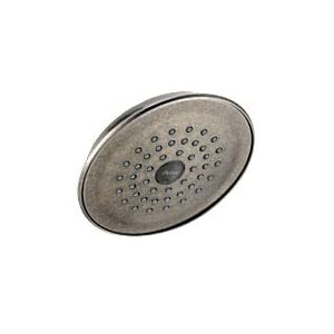 Delta Faucet Company RP42578PT General Touch-Clean Rain Can Showerhead, Aged Pewter