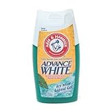 Arm & Hammer Advance White Toothpaste, Icy Mint Liquid Gel, 4.3 Oz/ pack, 3 pack