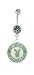 Miss August Bunny Belly Ring