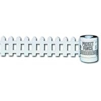PICKET FENCE ROLL 6X16' WHITE