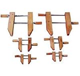 Clamps: 6pc Wood Clamp Set