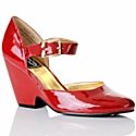 AJ. Valenci Mary Jane Demi Wedge
