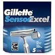 Gillette Sensor Excel Cartridges, 5-Count Packages (Pack of 2)
