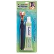 Triple Pet Dog Dental Care Kit~Toothbrush w/Toothpaste