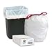 Genuine Joe 01229 Drawstring Trash Can Liners,16 Gal.,24 in.x25-1/8 in.,60/BX,White