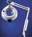 `Luxo Fluorescent Magnifying Lamp W/ Desk Clamp Full size illuminated magnifier * 5 bifocal lens *