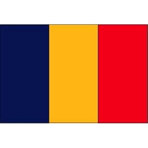 3 x 5 Feet Romania Poly – outdoor International Flag Made in US.