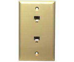 SOUTHWESTERN BELL S60612 6-Conductor Duplex Modular Wall Jack