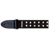 Dunlop D-38 Grommet Nylon Guitar Strap, Black