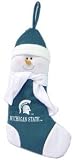 Michigan State Spartans 22 Snowman Stocking - COLLEGE ATHLETICS Sports Merchandise