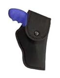 Uncle Mike's Kodra Nylon Large Frame Sidekick Hip Holster with Flap (Size 53, Right Hand)