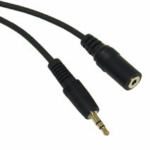 100ft 3.5MM STEREO AUDIO EXTENSION CABLE M/F