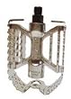 ODYSSEY PEDALS BMX TRIPLE TRAP-9/16 SILVER
