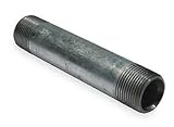 Power First 1UGZ7 Nipple, Rigid Conduit, 1In, 6In Length